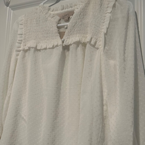 Loft Swiss dot blouse - Picture 2 of 4
